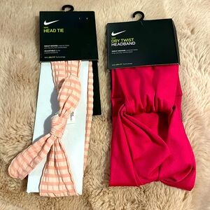 NWT Set of 2 Nike Headbands